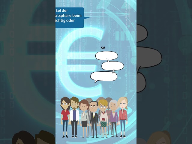 Bundesbank-Umfrage: Digitaler Euro findet breite Akzeptanz als Bezahl-Option #shorts #digitalereuro