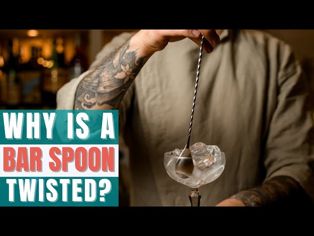 Why Is A Bar Spoon Twisted?
