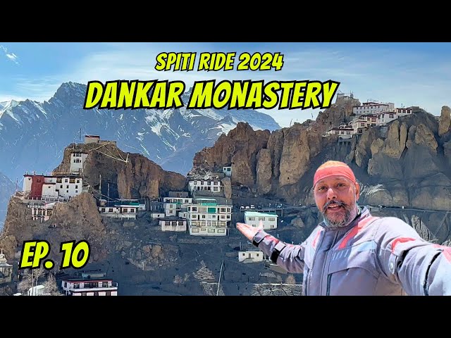 Dankar Monastery | EP. 10 | Spiti Ride 2024 | Rideon with jagjit
