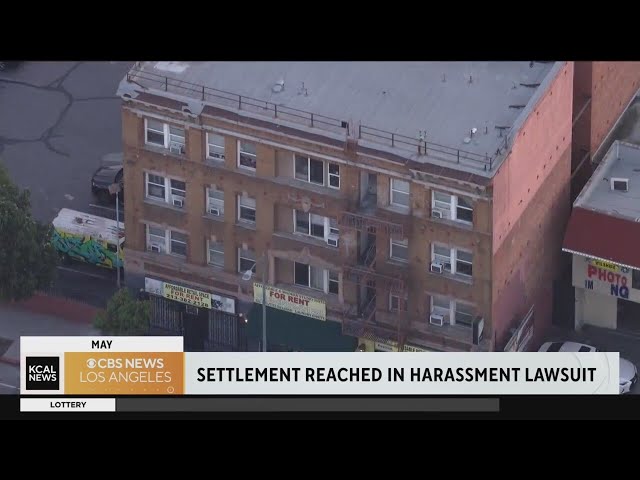 Settlement reached in Koreatown apartment building sexual harassment lawsuit