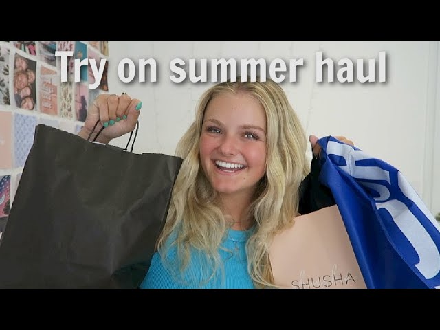 Shopping Try On Haul - Summer 2024