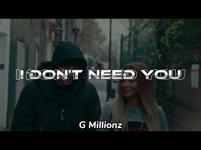 Central cee | R&B Type Beat 2024 - I Don't Need You - ( Prod G Millionz )