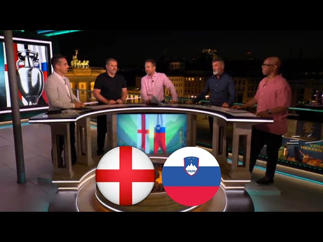 England vs Slovenia 0-0 Roy Keane Ian Wright And Gary Neville Postmatch Analysis