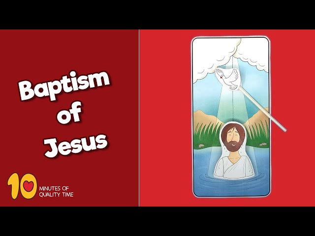 Baptism of Jesus Paper Craft