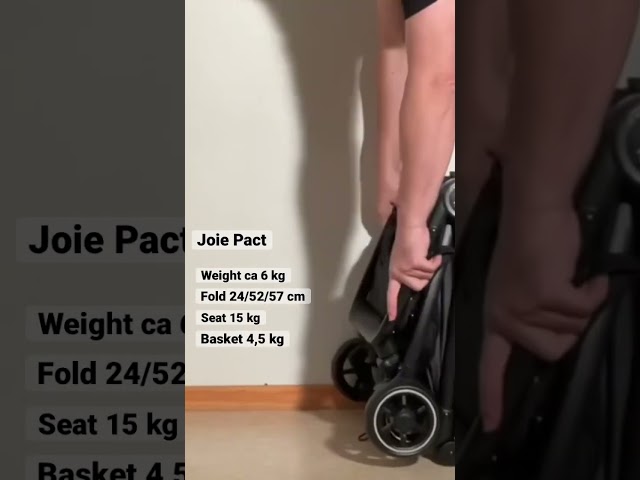 Joie Pact: Weight and Dimensions