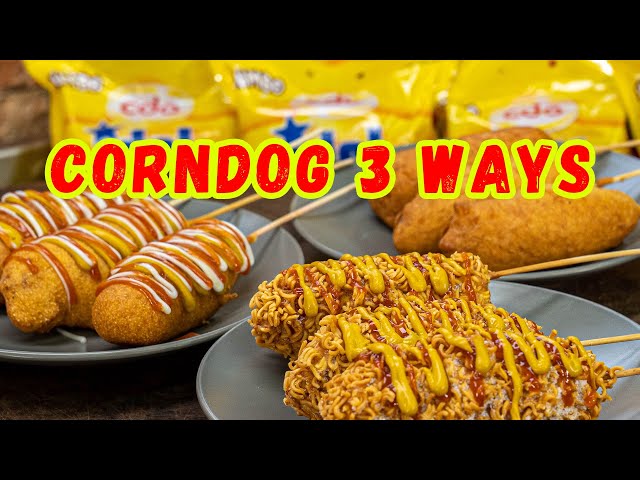 CORNDOG 3 WAYS | Ninong Ry