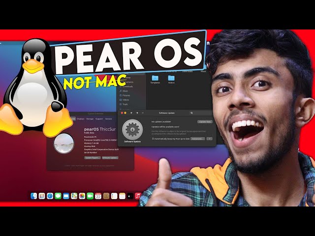 Pear os! A Complete Mac os Copy For PC/Laptop Users🔥Installing Best Linux Distro 2023