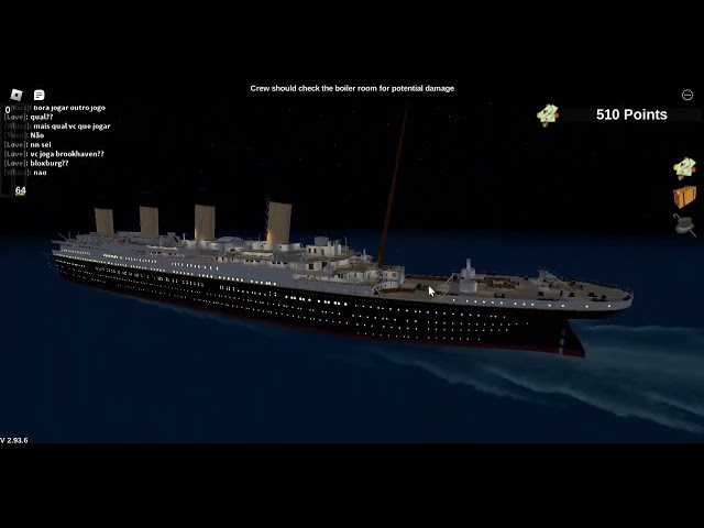 Roblox Titanic Gameplay