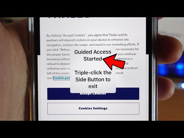 Guided Access Triple Click NOT Working? [SOLVED]