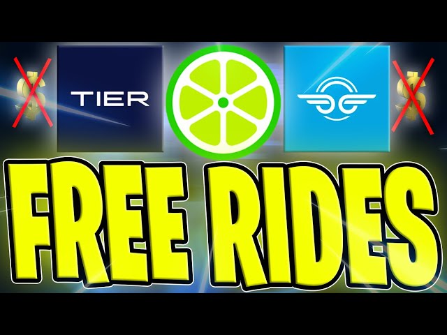 how to get free rides on LIME, TIER and BIRD - FREE RIDES