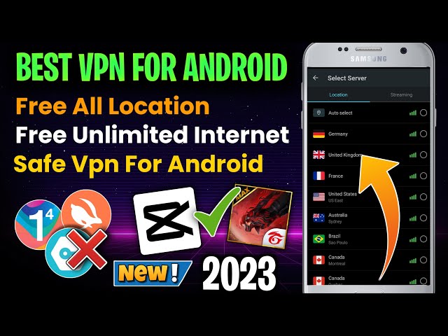📱Best Free Vpn For Android 2023 | Best Gaming Vpn 2023 | Best Vpn For Capcut | Free Internet Vpn |