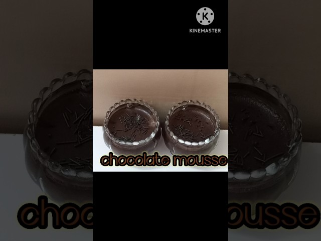 chocolate mousse recipe #viral #food #easyrecipe #tasty #cooking #trending #chocolate #coffee #sweet