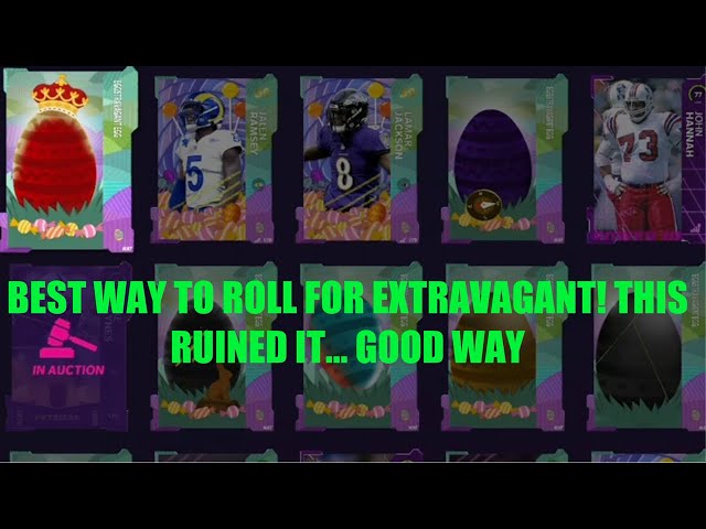 THE CHEAPEST & BEST WAY TO GET EXTRAVAGANT EGG, BUT THIS RUINED MY PLAN… Madden 22