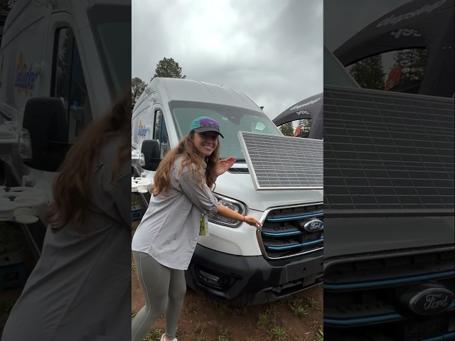 EVERYTHING Is VACUUM MOUNTED! SeaSucker E-Transit Camper Van Build At 2023 Overland Expo West