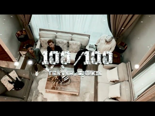 THAVEN, SMOKIE - 100/100 (OFFICIAL VISUALIZER) Prod. Anu