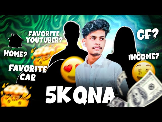 Q AND A VIDEO | 5K SPECIAL ✨