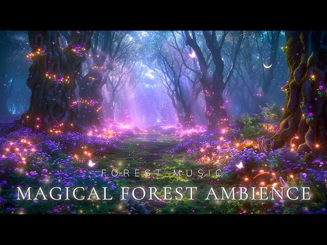 Find Tranquility and Deep Sleep with Magical Forest Music 🌳Perfect for Relieving Stress, Relax, Heal
