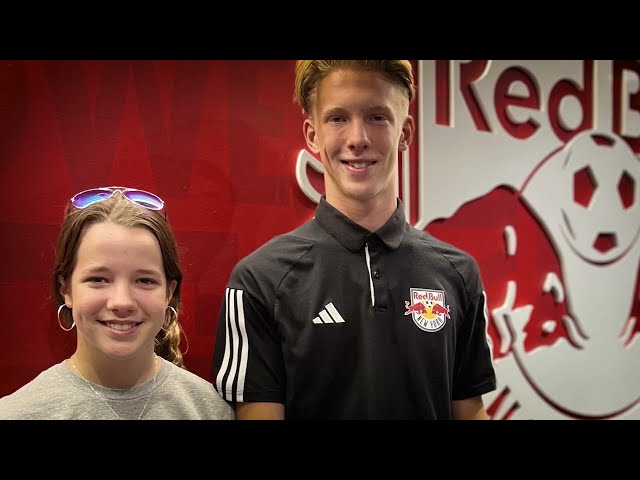 "Cherish every moment you get with your family" RBNY II Goalkeeper Aidan Stokes