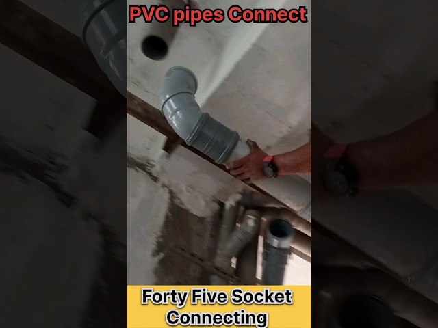 How to Make Socket Connecting 😁😭 | Pipes Fittings Socket #shorts #viral