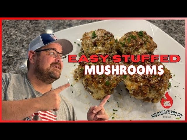 Delicious Stuffed Mushrooms