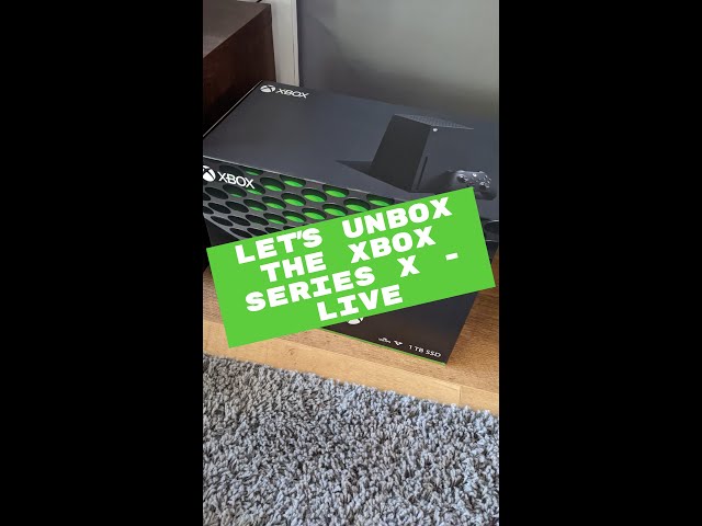 Xbox Series X - the unboxing