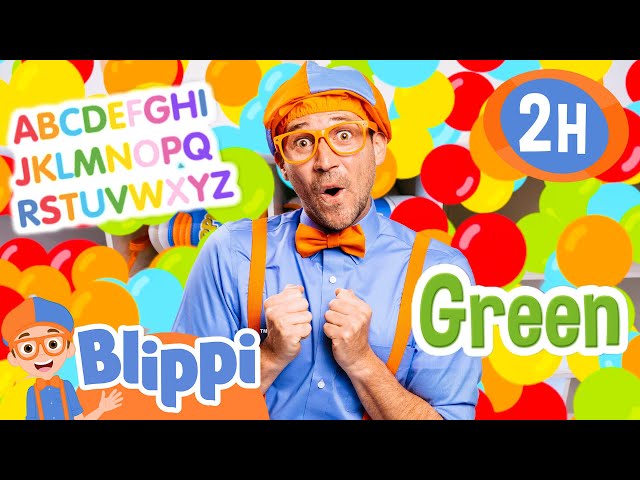 Blippi’s Colorful Play Day | Blippi | Educational Kids Videos | Moonbug Kids