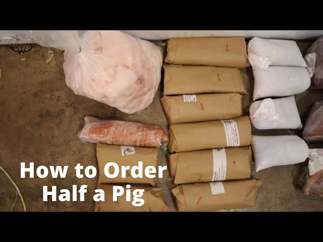 What do I get in Half a Pig from a Farmer?