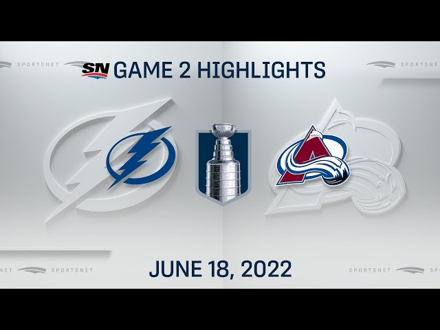Stanley Cup Final Game 2 Highlights | Lightning vs. Avalanche - June 18, 2022