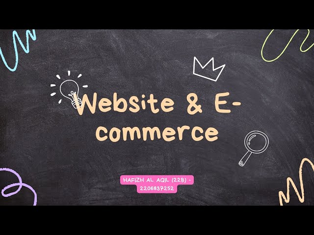 Website & E commerce