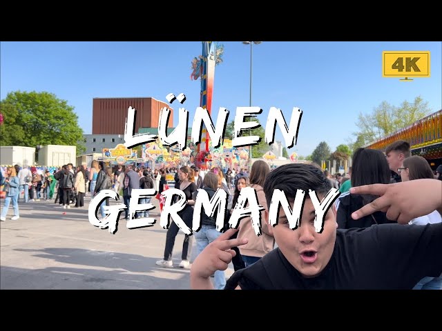 Lünen, Germany | Walking Tour | Kirmes -Carnival