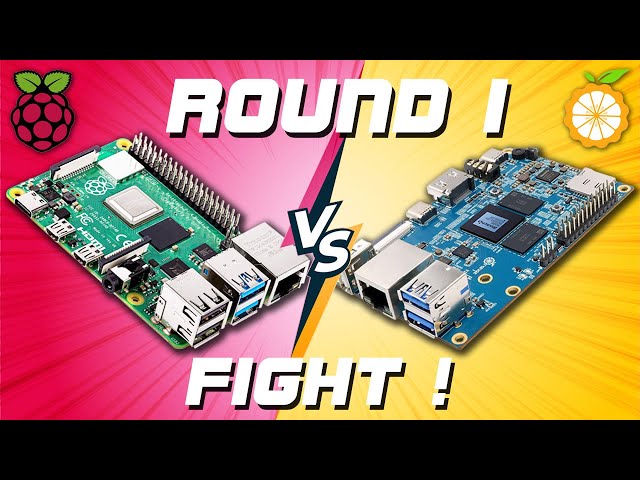 Raspberry Pi 4 vs Orange Pi 5 Showdown