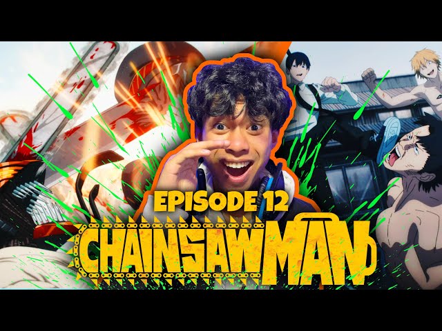 KATANA VS. CHAINSAW!! Chainsaw Man Episode 12 Reaction!