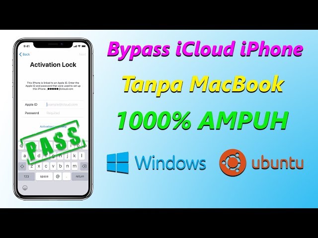 Cara BYPASS iCloud iPhone dengan WINDOWS PC dan UBUNTU Linux Tanpa MacBook - ra1nstorm FULL TUTORIAL