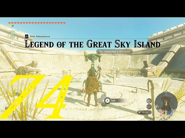 Hyrule Field Sky | Zelda: Tears of the Kingdom | 100% Walkthrough (#110) "74/155" No Commentary