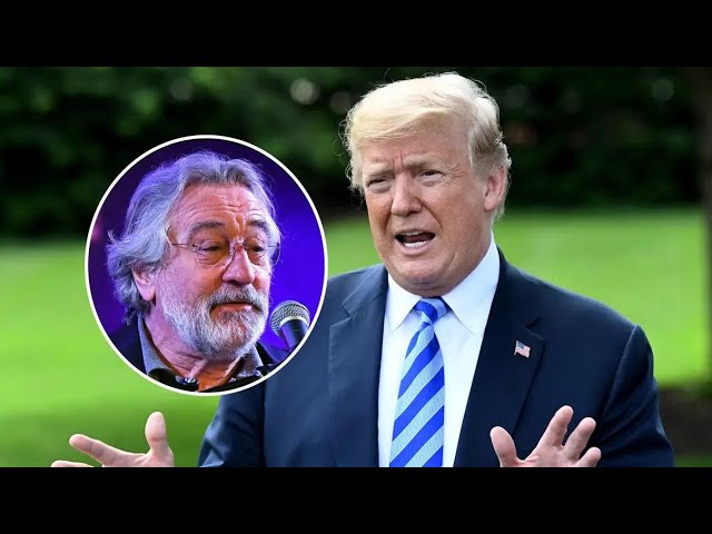 Robert De Niro attacks Trump and the Hollywood media are going crazy over it."