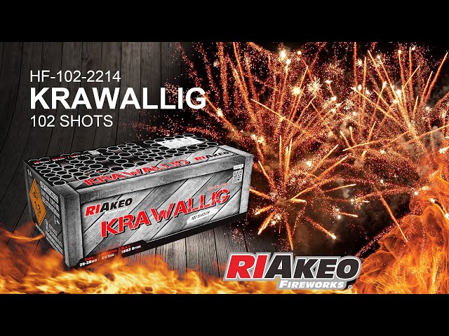 KRAWALLIG  HF-102-2214  25/30mm | RIAKEO FIREWORKS