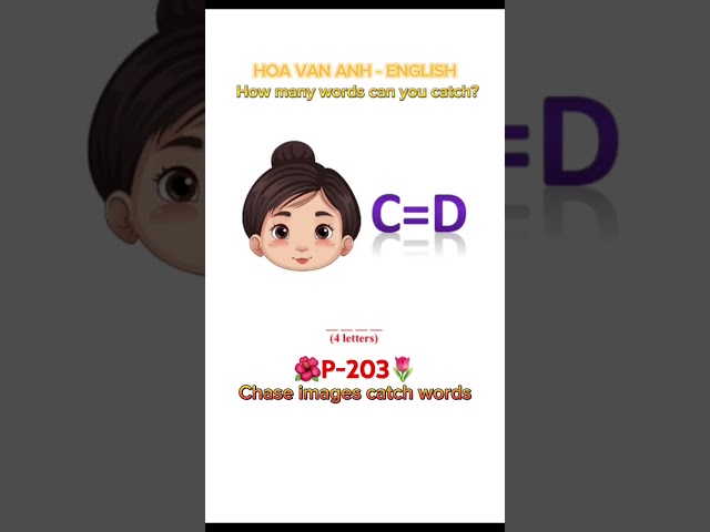 Chase images catch words P-203 #shorts #english #education #vocab #reflection #easy #funny #game