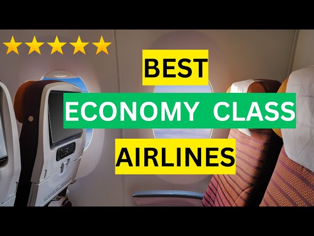 The 5 BEST Economy Class Airlines in 2023