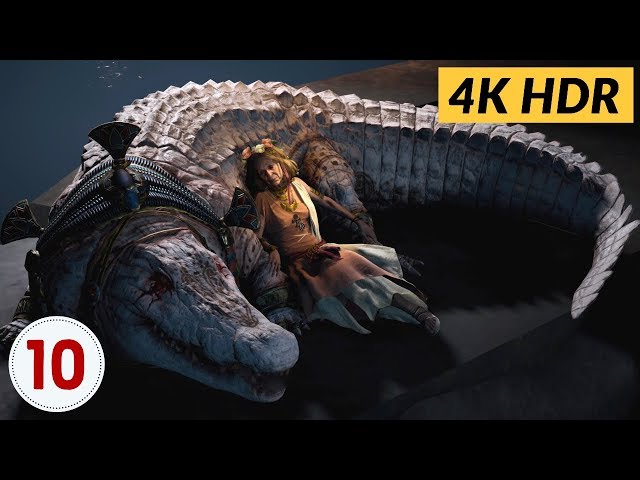 The Crocodile. Ep.10 - Assassin's Creed Origins [4K HDR]