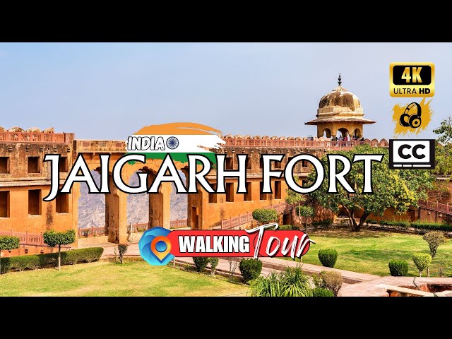 Jaigarh Fort, Jaipur [India 🇮🇳] 4K Walking Tour Rajasthan Fort | With Captions
