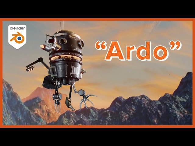 "Ardo" (Amateur Blender Animation) #SHORTS