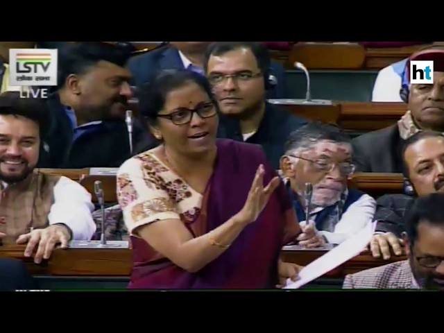 Nirmala Sitharaman tears into Congress on the Rafale allegations