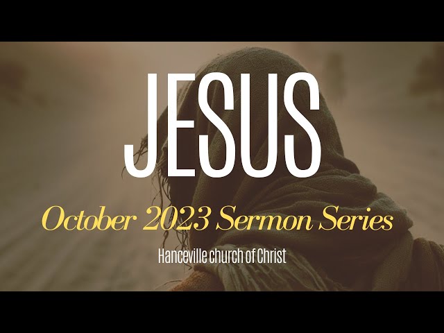 Sermons on Jesus the Man: The Humility of Jesus (Speaker: Devin Allen)