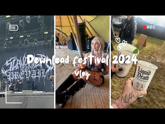 DOWNLOAD FESTIVAL 2024 VLOG | Chia