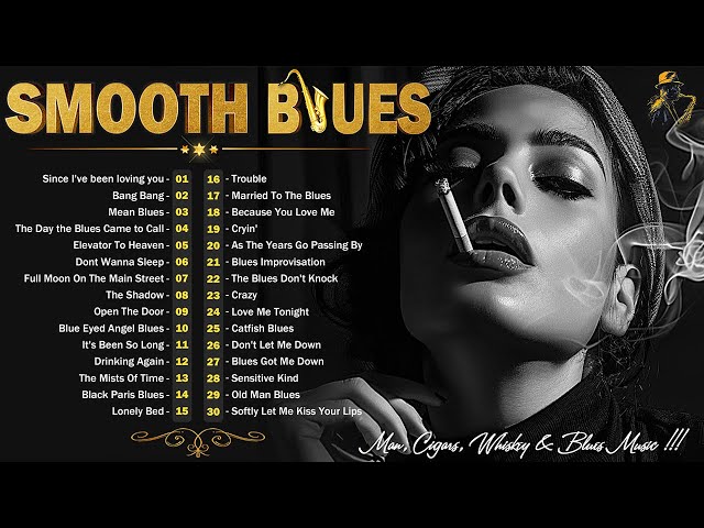 [𝐒𝐦𝐨𝐨𝐭𝐡 𝐁𝐥𝐮𝐞𝐬] Smooth Blues Rock Music - Feeling With A Smooth Blues Melody - Electric Guitar Blues