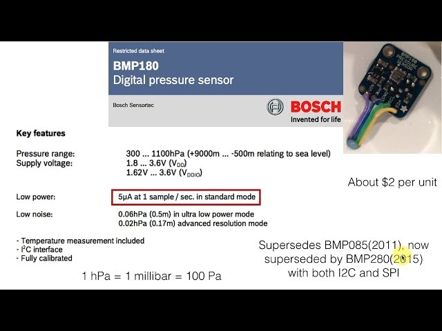 Digital Signals with BMP180 2