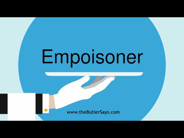 Learn how to say this word: "Empoisoner"