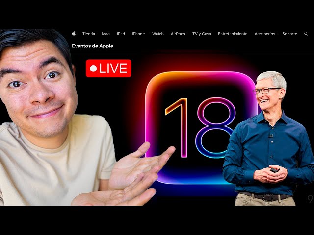 🔴 Presentación iOS 18, iPadOS, watchOS... EN VIVO: Evento Apple 🔥 (Reacción)