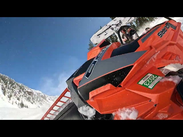 Eric Snowmobile Crash Reel