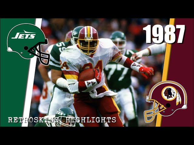 1987 RetroSkins Highlights: New York Jets vs Washington Redskins